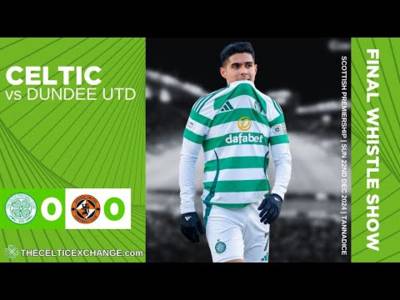 Cant Win Them All | Draw At Dundee On Frustrating Day For Celtic