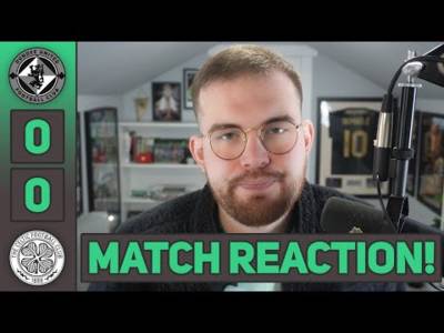 JUST ONE OF THOSE DAYS! | Dundee United 0-0 Celtic | MATCH REACTION!