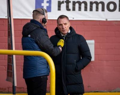 â€œThe players have been absolutely brilliant up until this point, I canâ€™t complain,â€ Brendan Rodgers