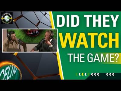Did these JURNOS even watch the Celtic game