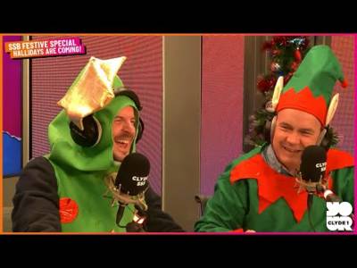 ðŸŽ… SUPERSCOREBOARD does Christmas (Did you ever think Andy Halliday would wear green?)