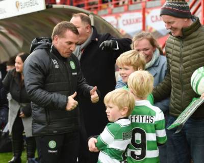 Celtic on Christmas Eve â€“ Willie Collum missed this shirt pull on Celtic captain