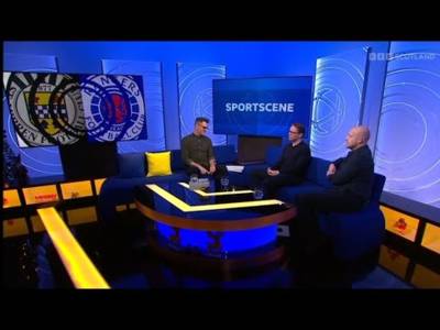 BBC Sportscene Analyse Rangers 2-1 Defeat Away To St Mirren