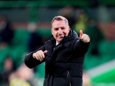 Brendan Rodgers amused by talk of Celtic ‘panic’ as he reflects on glory year