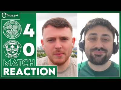 Celtic win & Rangers hilariously fail | Celtic 4-0 Motherwell | Match Reaction