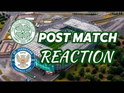 Post Match Reaction // Celtic V St Johnstone // the Four Leaf Clover Podcast //