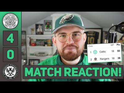 14 Points Clear at New Year! | Celtic 4-0 St Johnstone | Match Reaction!