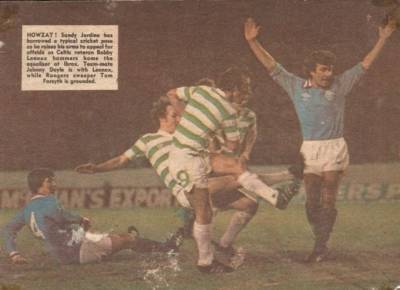 Celtic on this Day â€“ Lennox scores at Ibrox. Hartson, Petrov, Thompson and Larsson score