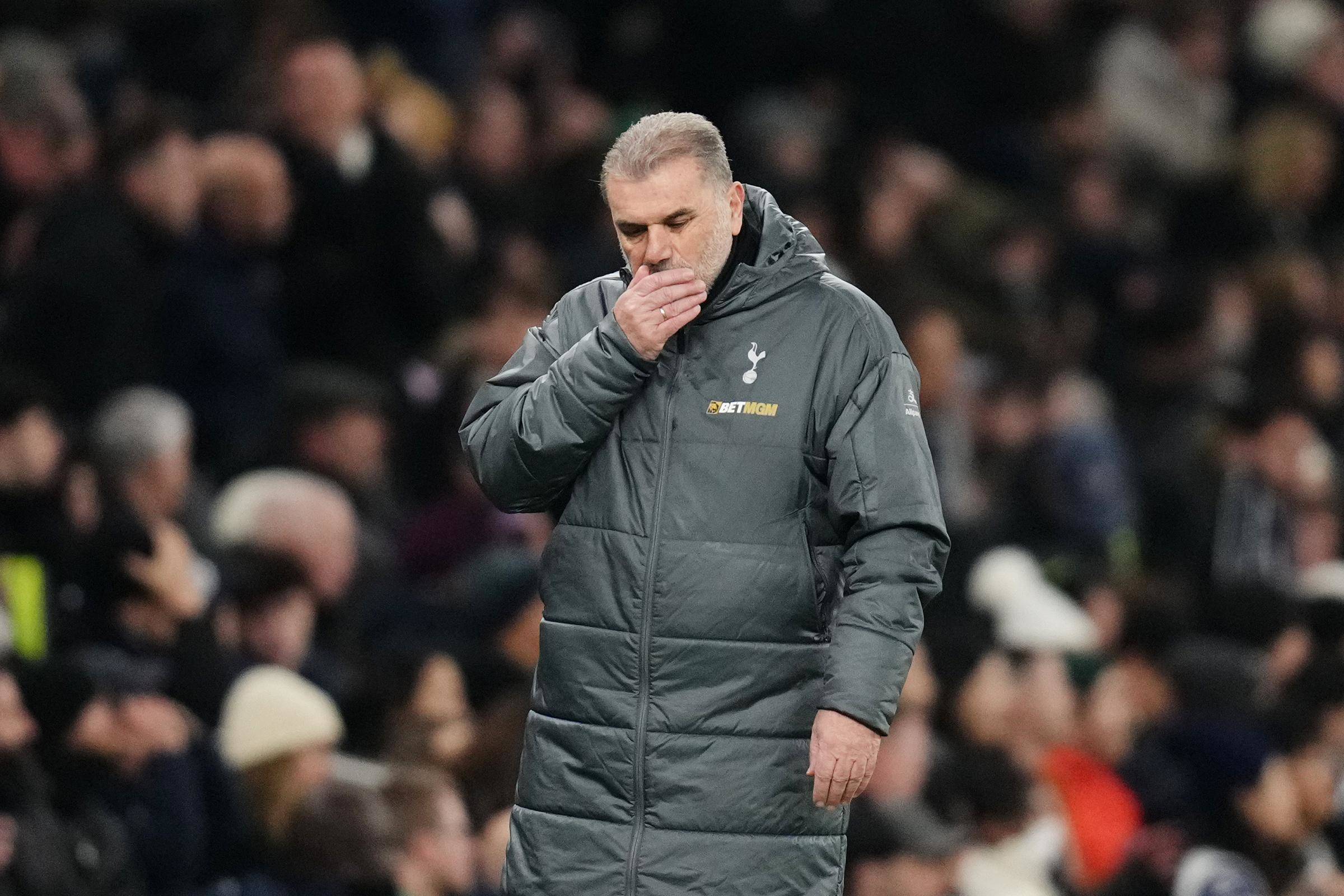 Tottenham support turn on ex-Celtic manager as #AngeOut trends