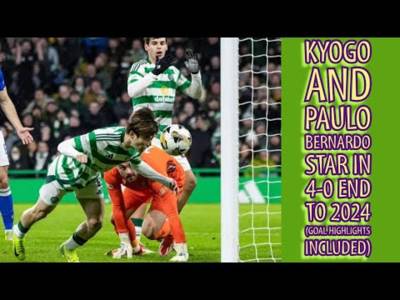 CELTIC 4 St Johnstone 0 (goals highlights included) CELTIC End 2024 In Style NOW 14 POINTS AHEAD!!