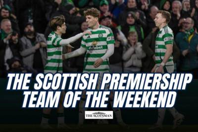 Scottish Premiership team of the weekend: Celtic quartet, Hibs warrior and Hearts’ glimmer of hope – gallery