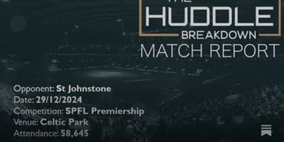 Celtic 4, St Johnstone 0 – 29th December, 2024