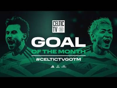 Voting is now live for Celtic TV’s December Goal of the Month! Win a Signed Shirt!