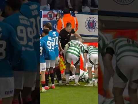 Safety Chaos ERUPTS at IBROX as Engles struck by missiles