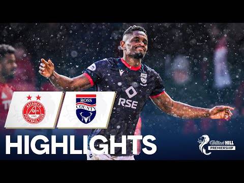 Aberdeen 1-2 Ross County | Wright’s Super Strike Keeps Dons Winless In 9 | William Hill Premiership