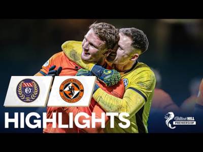 Dundee 1-2 Dundee United | Dramatic Dalby Goal Downs Dundee In Derby | William Hill Premiership