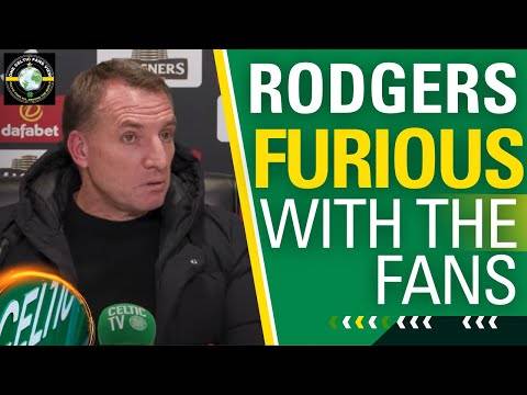 Celtic BOSS ANGRY with FANS