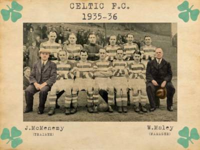 Celtic in the Thirties: Unpublished works of David Potter â€“ Willie Maley