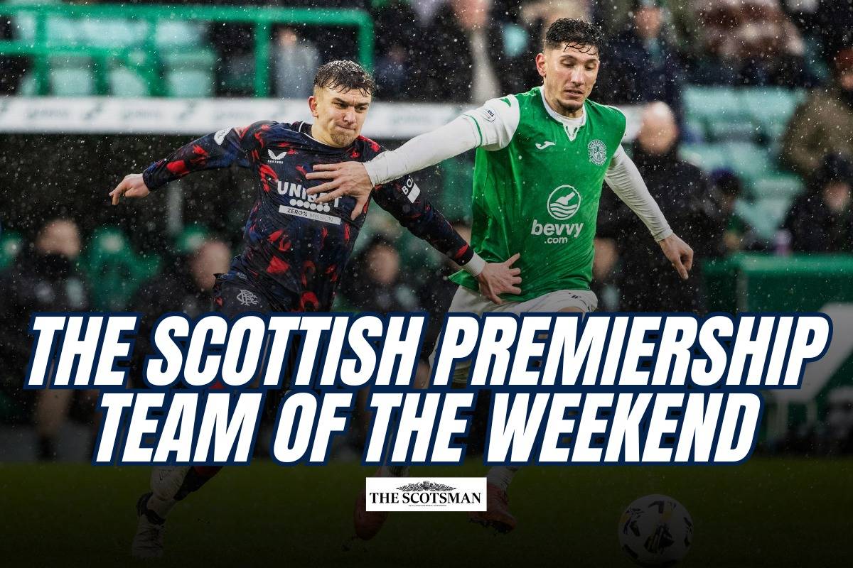 Celtic magician, unbeatable Hibs ace, ‘close to perfect’ Rangers man &ndash; the Scottish Premiership team of the weekend &ndash; gallery