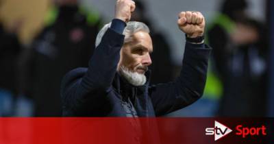 Jim Goodwin hopes his Dundee United team can pose problems for Celtic