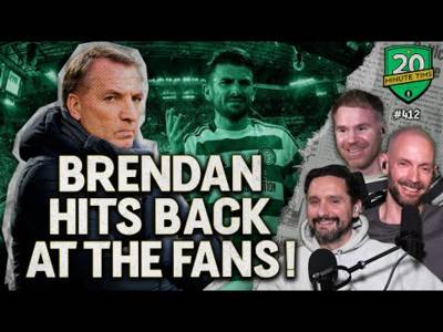Brendan Rodgers Reads The Riot Act – But Was He Right To Criticise The Celtic Fans?