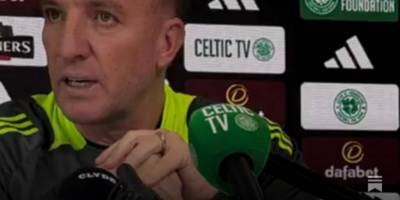 Might there have been a reason for Brendan Rodgers upbraiding of supporters that hasnâ€™t been considered?