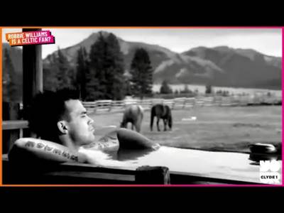 ðŸŽµ ROBBIE WILLIAMS is a CELTIC fan?