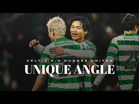 Unique Angle | Celtic 2-0 Dundee United | Maeda & Hatate on target for dominant Celts in Paradise!