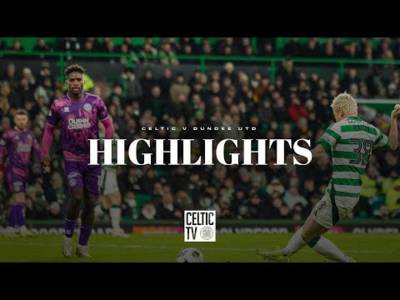 Scottish Premiership Highlights | Celtic 2-0 Dundee Utd | Paradise win for the Bhoys! (8/1/25)