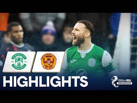 Hibernian 3-1 Motherwell | Boyle Brace Seals Home Win | William Hill Premiership