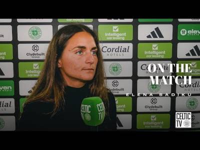 Elena Sadiku On The Match | Celtic FC Women 4-2 Partick Thistle