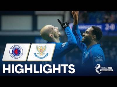 Rangers 3-1 St Johnstone | Rangers Back To Winning Ways | William Hill Premiership