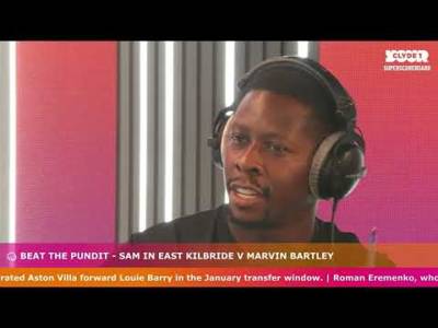 ðŸ¤¦â€â™‚ï¸ Btp | Sam in East Kilbride V Marvin Bartley