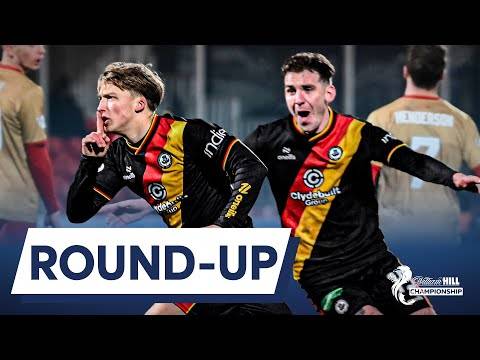 Stanway Stunner Keeps Thistle In Promotion Hunt | Scottish Football Round-Up | William Hill SPFL