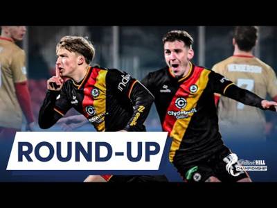 Stanway Stunner Keeps Thistle In Promotion Hunt | Scottish Football Round-Up | William Hill SPFL
