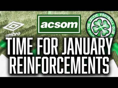 Why January reinforcements can’t arrive quickly enough // A Celtic State of Mind // ACSOM