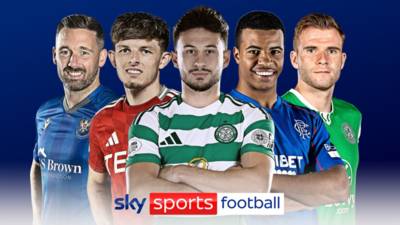 O** F*** and Edinburgh derby among six more games live on Sky Sports