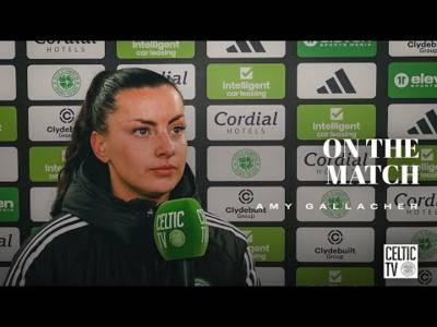 On the Match with Amy Gallacher | Celtic FC Women 8-0 Aberdeen (15/01/25)