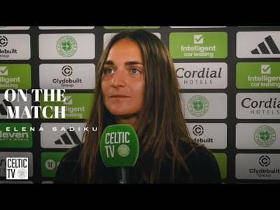 On the Match with Elena Sadiku | Celtic FC Women 8-0 Aberdeen (15/01/25)