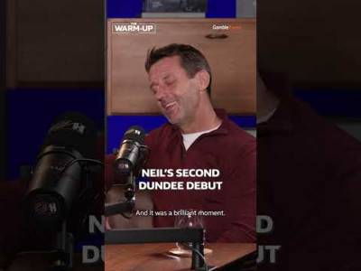 Neil McCann on the madness of his second Dundee debutâ€¦ two years after retiring!