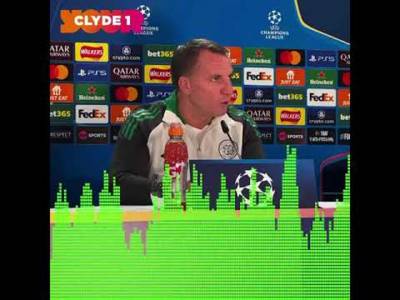 ðŸ€ BRENDAN RODGERS says Celtic have their eyes set on the Champions League play-offs