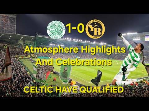 Celtic Qualify For Playoffs | Atmosphere Highlights | Celtic 1-0 Young Boys | Champions League