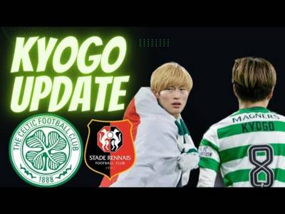 KYOGO HAS ARRIVED IN FRANCE ðŸ˜­ #celticfc #staderennaisfc