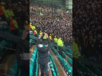 Young Boys Support Give Celtic Fan Amazing Moment #celticfc #youngboys #football #championsleague