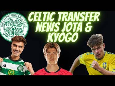 CELTIC TRANSFER UPDATE AS RODGERS CONFIRMS KYOGO AND JOTA DEALS! #celticfc #staderennaisfc
