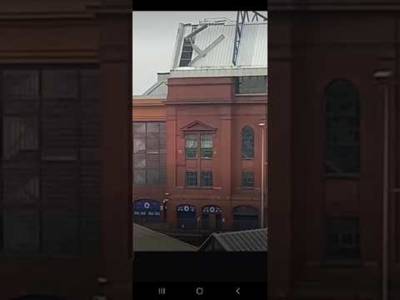 Ibrox Is Falling Apart #rangersfc #football #spfl #rangers #celticfc #scottishfootball #celtic