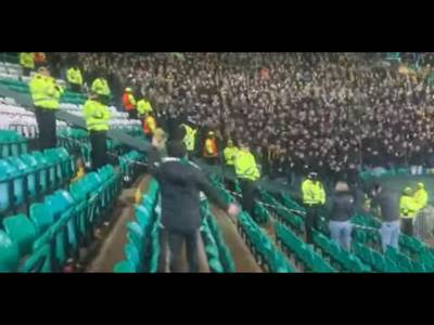 ðŸŽ¶ Speaking to the young CELTIC fan who conducted the YOUNG BOYS fans