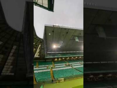 Celtic park storm damage being FIXED