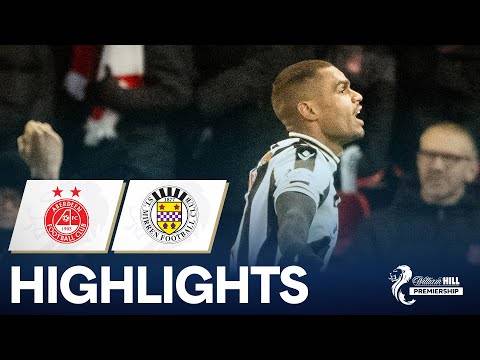 Aberdeen 0-3 St. Mirren | Mandron Brace Seals Victory | William Hill Premiership