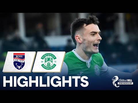 Ross County 1-1 Hibernian | Late Goal Sees Points Shared | William Hill Premiership